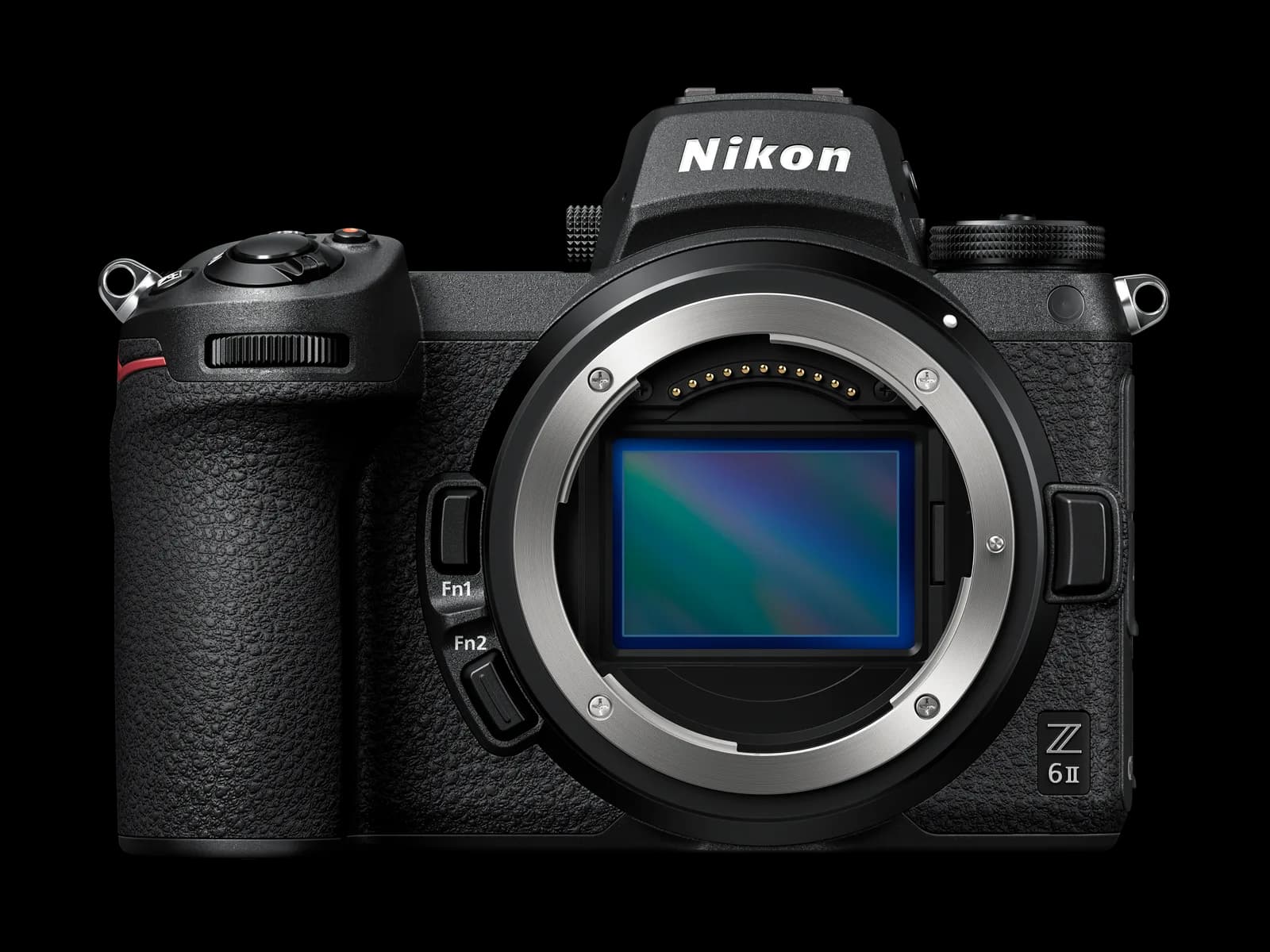 Nikon Z6 II, boîtier hybride plein format, vue de face