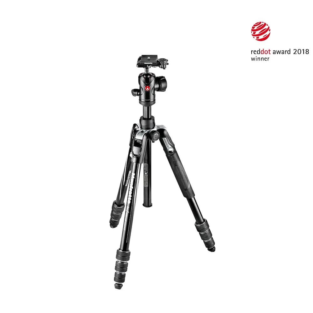 Trépied de voyage Manfrotto Befree Advanced déployé